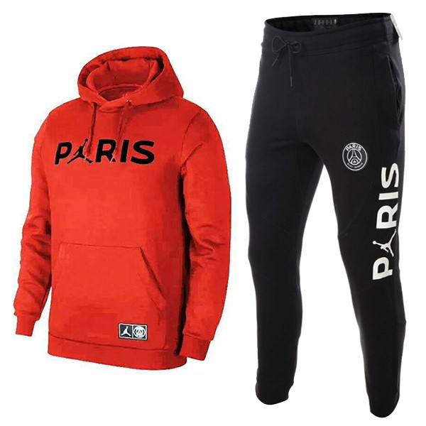 JORDAN Chandal Niños Paris Saint Germain 2018-19 Rojo Negro